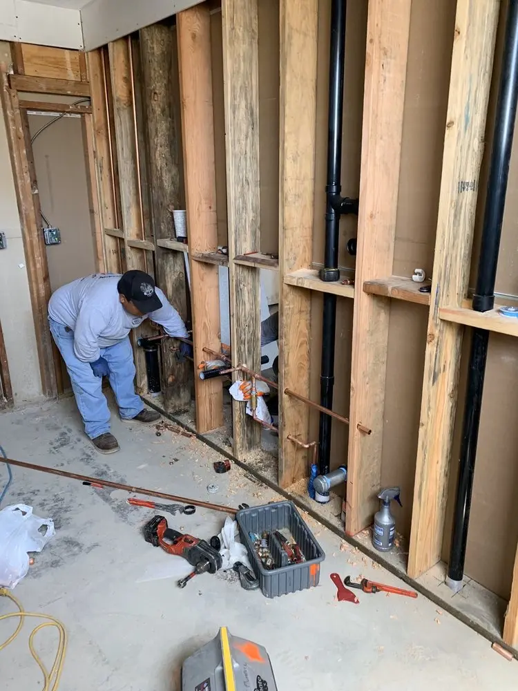 Commercial rough-in plumbing for Gas Line Repair in Sun City West